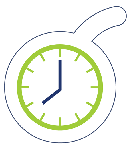 Pictogram daltonkernwaarde effectiviteit